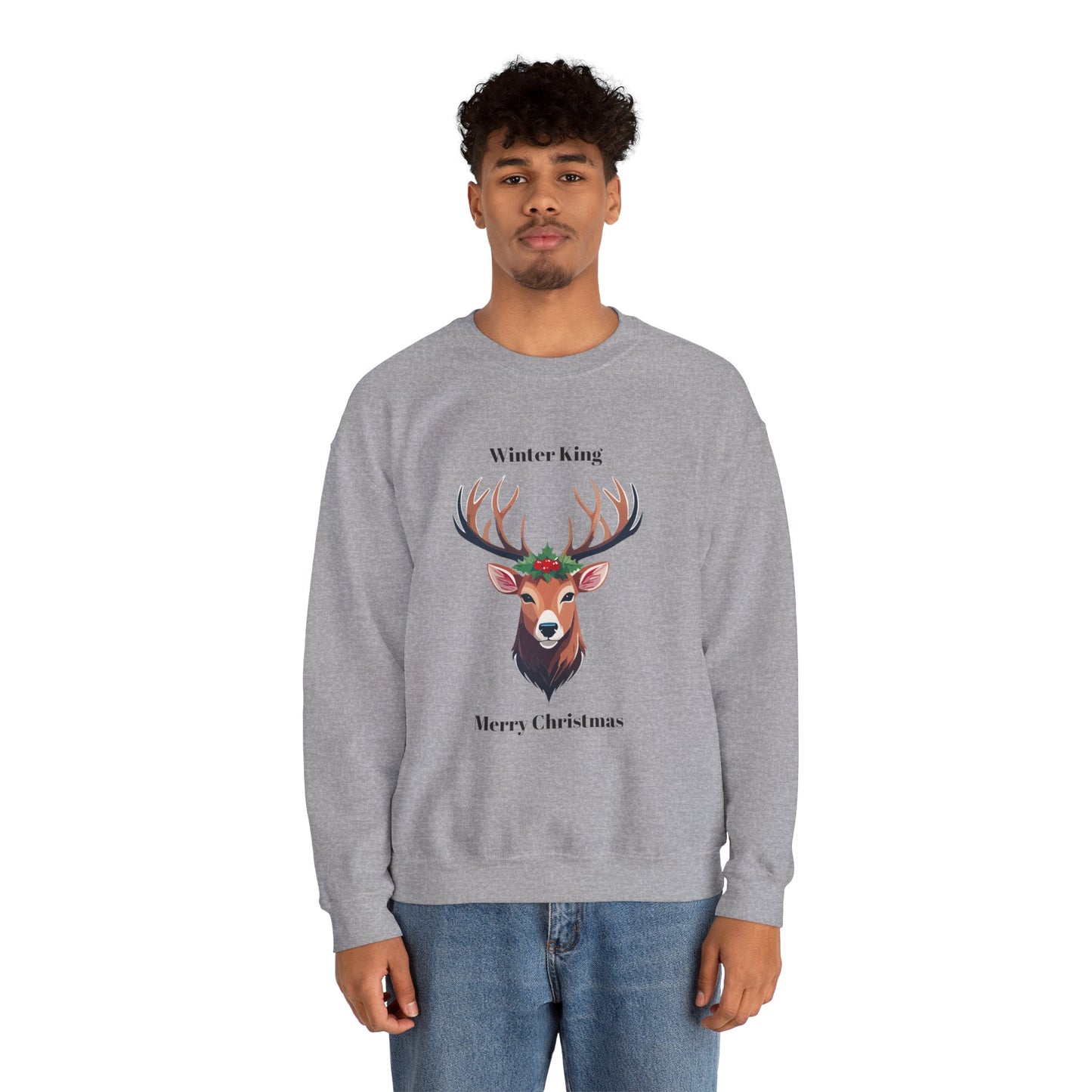 The Winter King Stag Sweatshirt