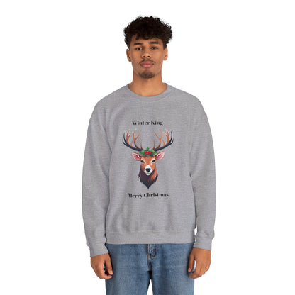 The Winter King Stag Sweatshirt