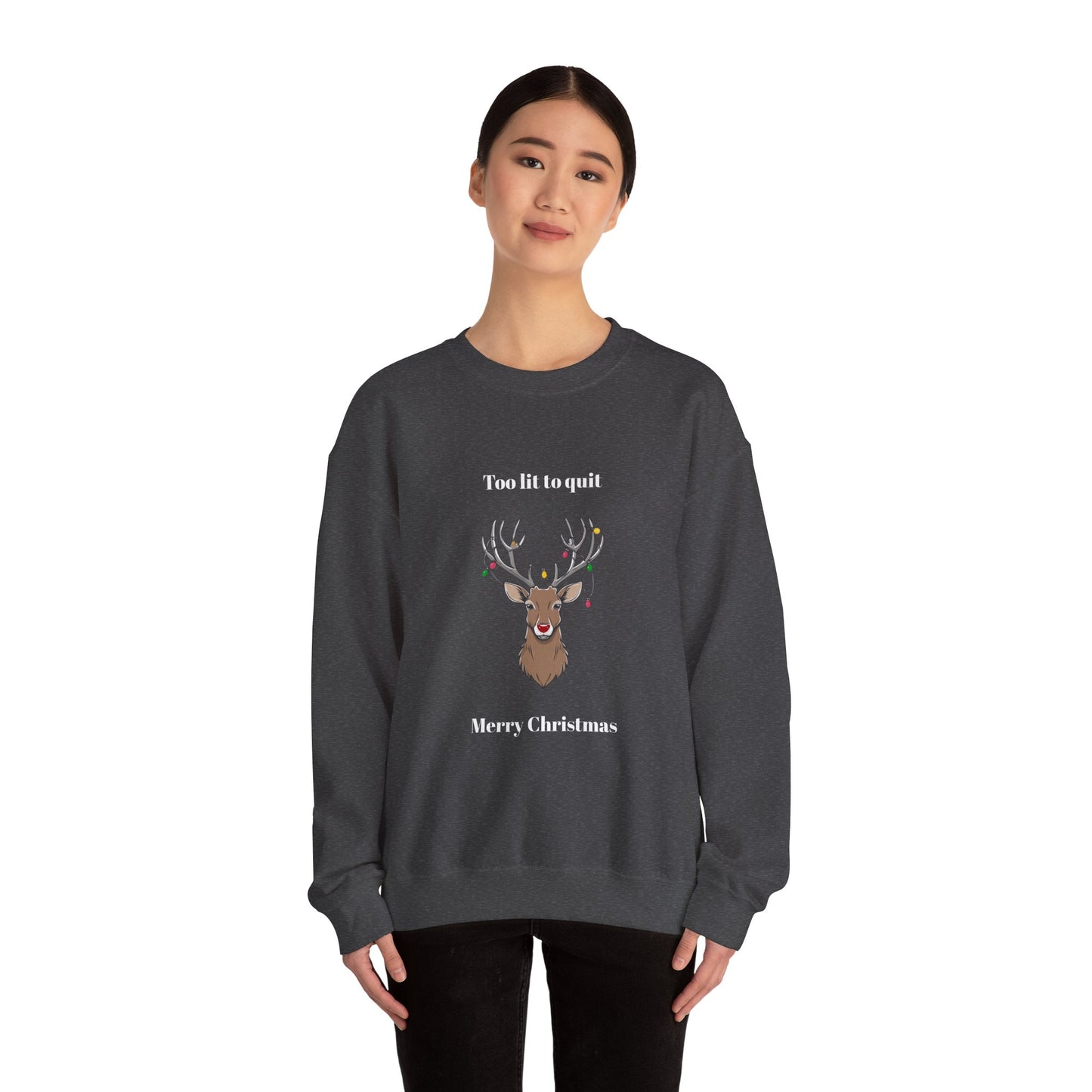 Merry Christmas Reindeer Sweatshirt