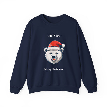 Festive Polar Bear Sweatshirt