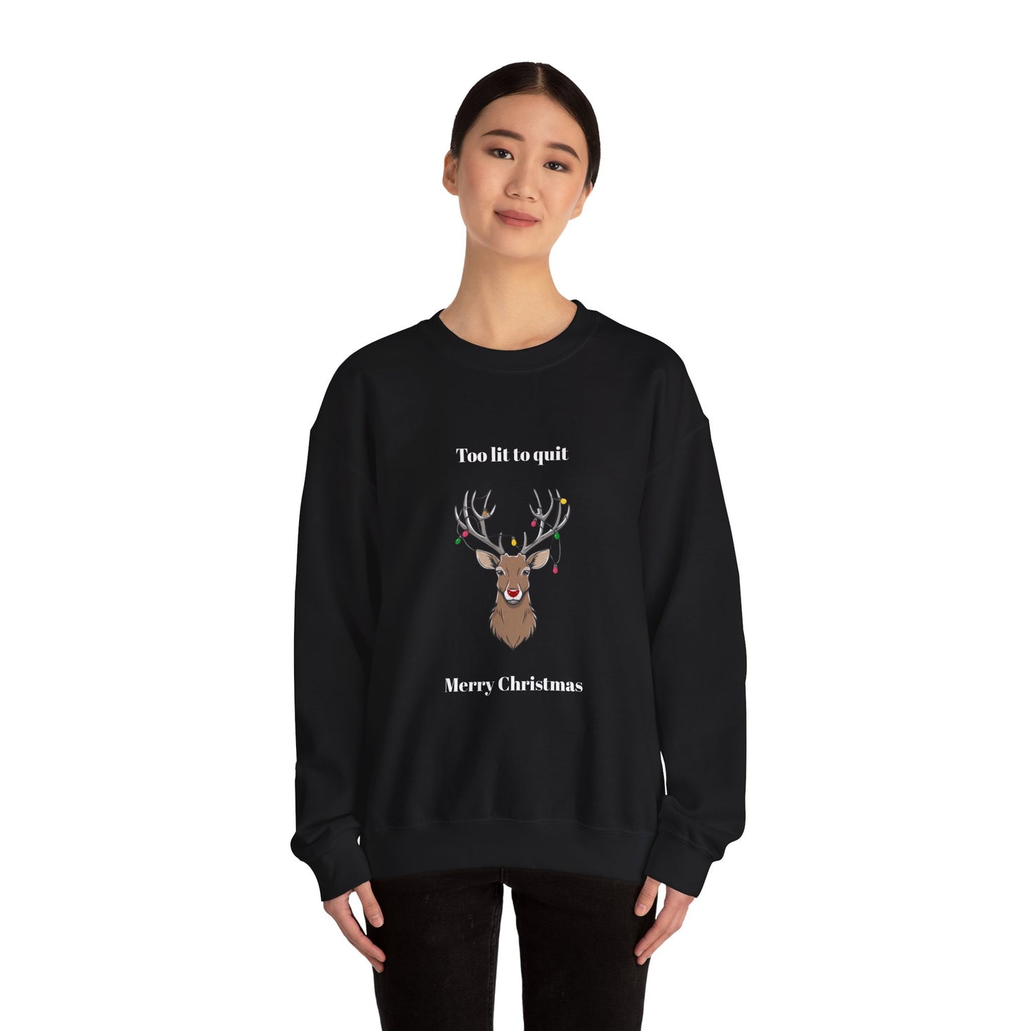 Merry Christmas Reindeer Sweatshirt