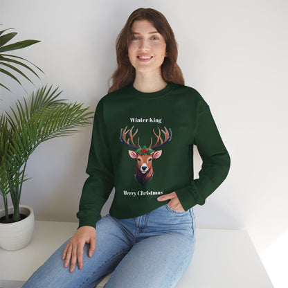 The Winter King Stag Sweatshirt