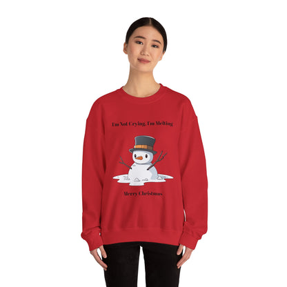 Merry Christmas Sweatshirt - I'm Not Crying, I'm Melting