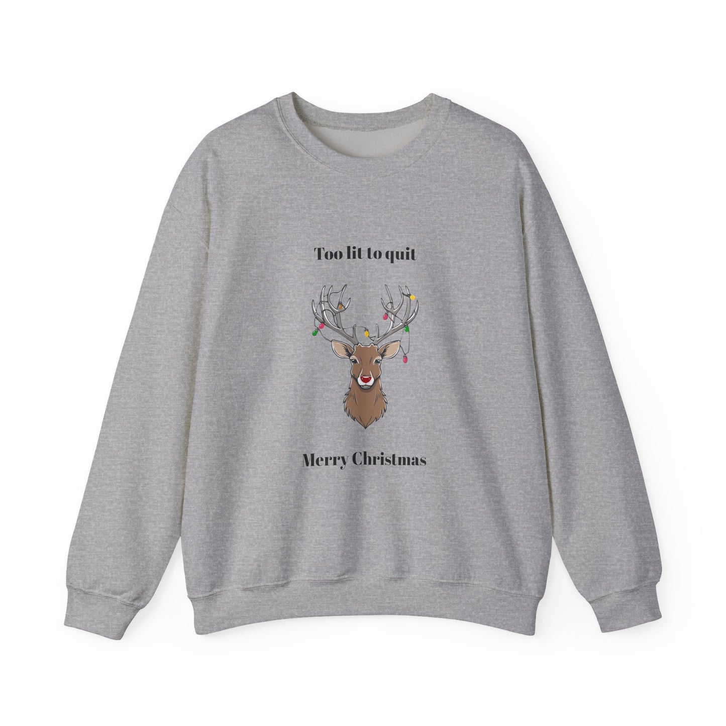 Merry Christmas Reindeer Sweatshirt