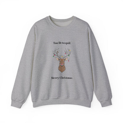 Merry Christmas Reindeer Sweatshirt