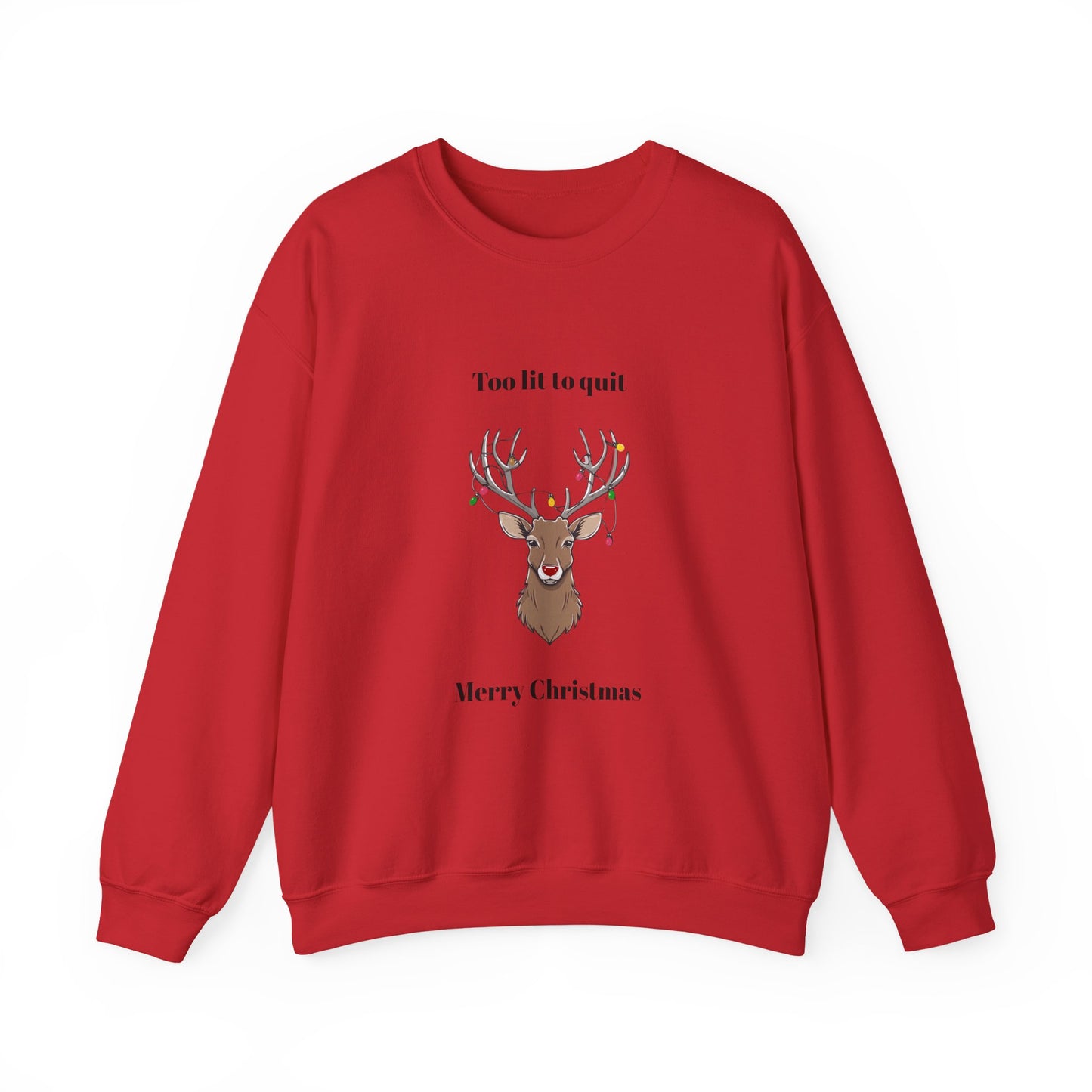 Merry Christmas Reindeer Sweatshirt