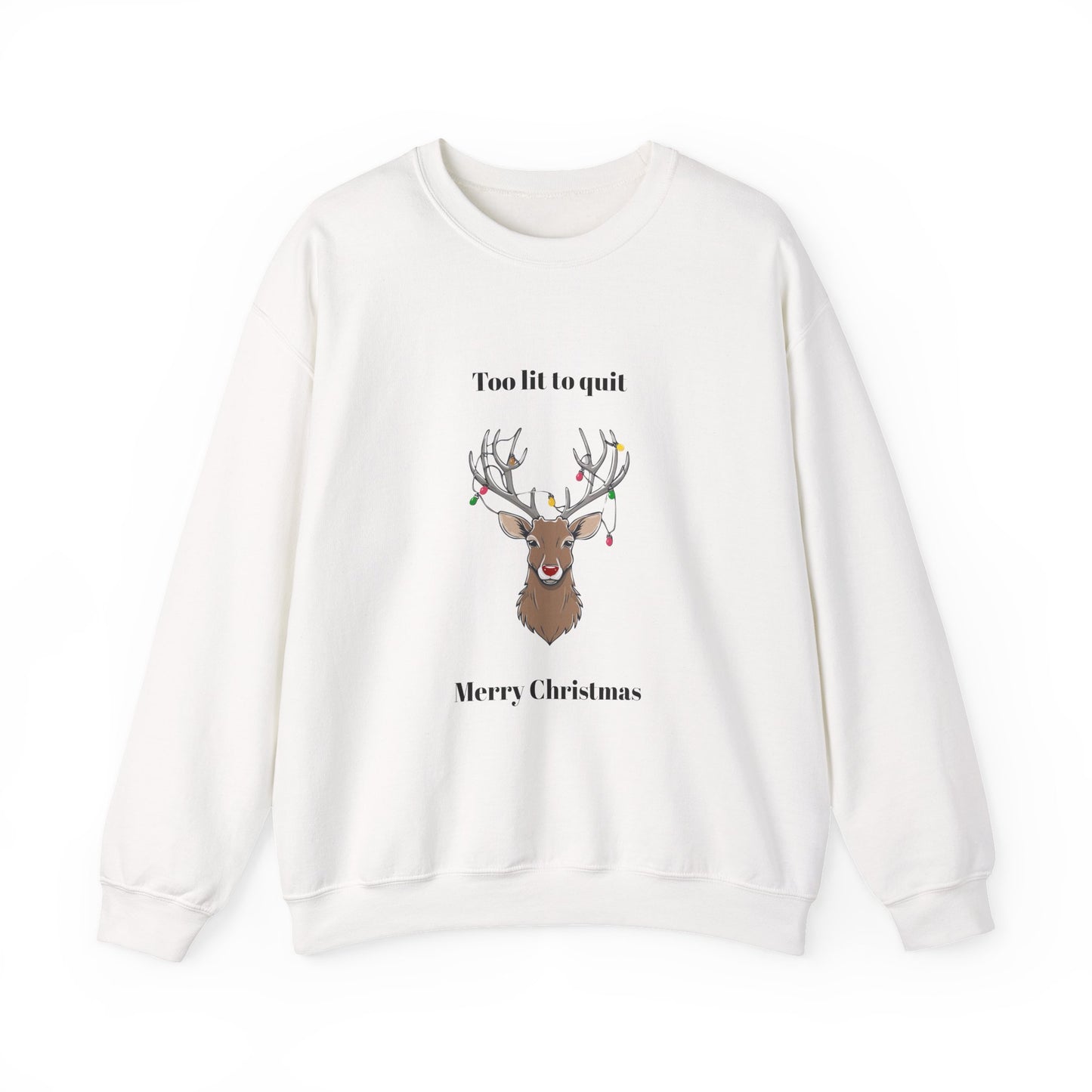 Merry Christmas Reindeer Sweatshirt